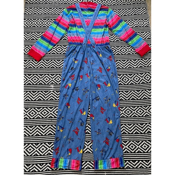Spirit Halloween Chucky 2 in 1 Overalls Costume - Picture 11 of 16